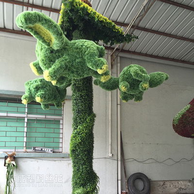 【仿真绿雕造型厂家,新雕塑造型定制,真植物雕塑造型】- 